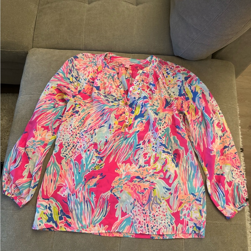 Lilly pulitzer long sleeve size small